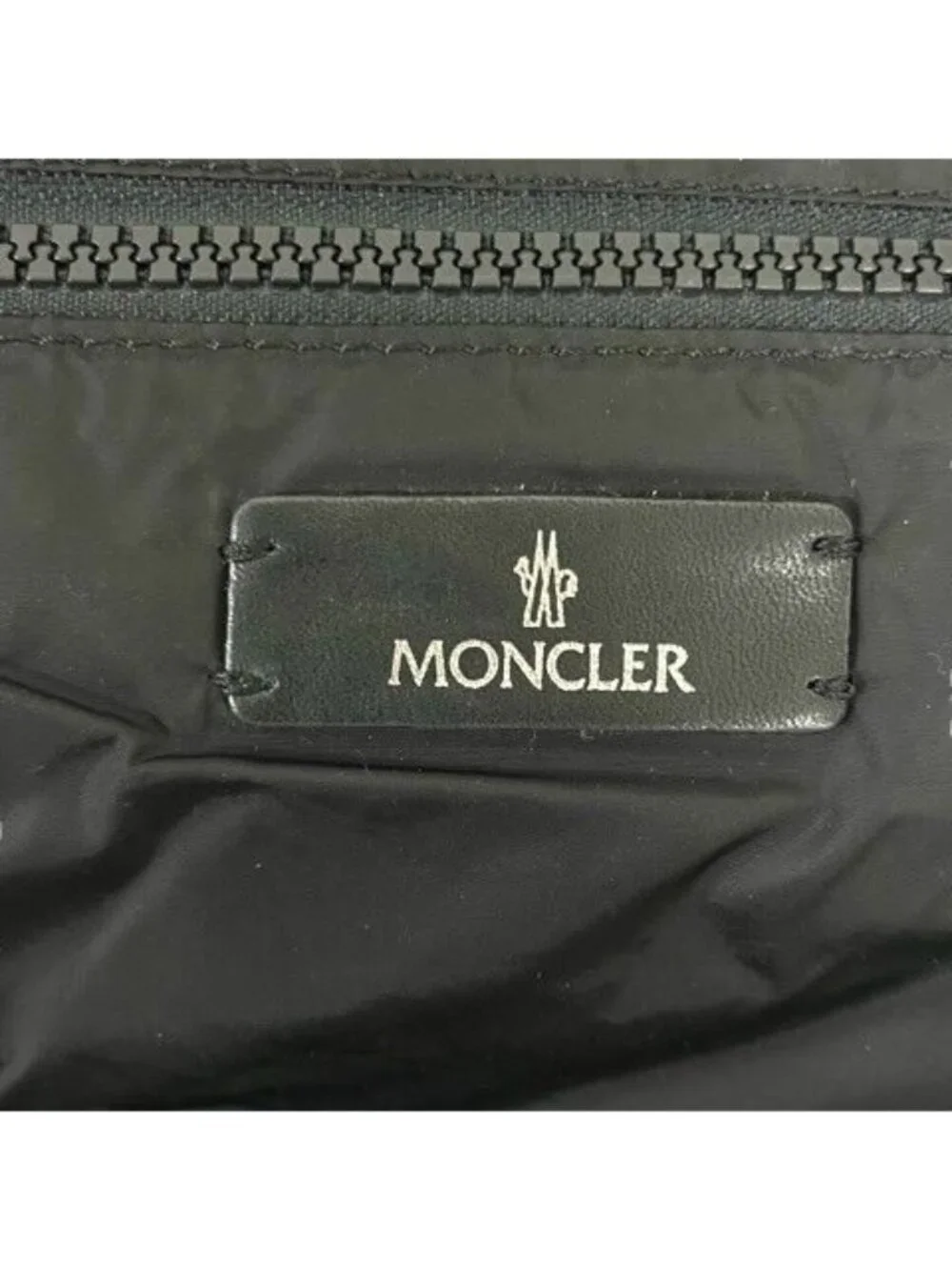 Moncler New George Backpack Nylon Logo Black